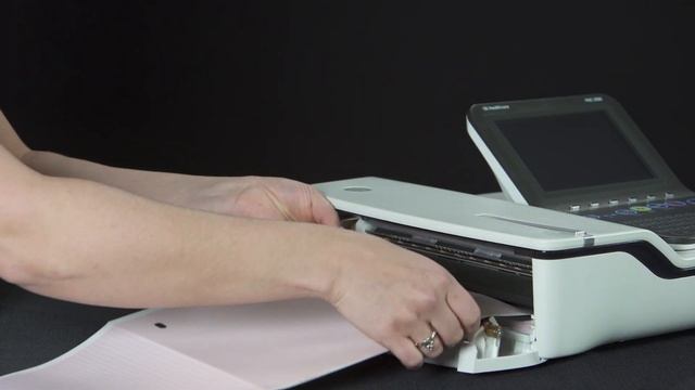 Загрузка бумаги в электрокардиограф MAC 2000 смотреть онлайн