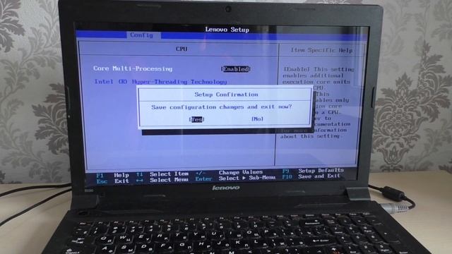 Как включить Core Multi-Processing в биосе ноутбука смотреть онлайн