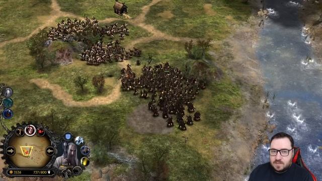 СНЕС КРЕПОСТЬ ОДНИМИ ГЕРОЯМИ. ВЛАСТЕЛИН КОЛЕЦ BFME 2 ROTWK E