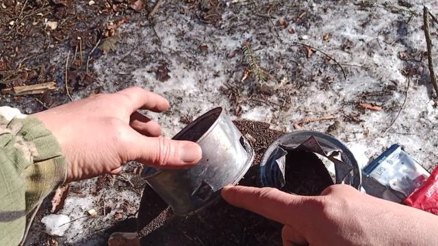 горелка из консервных банок. 2 способ. как разогреть в? смотреть онлайн