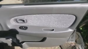 Как снять обшивку передней двери на Киа Спектра 2006г