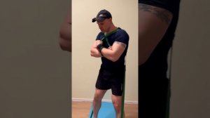 Тренировка с Резиновым Жгутом Дома