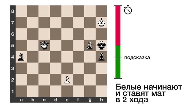 Шахматные задачи. Задача №25 смотреть онлайн