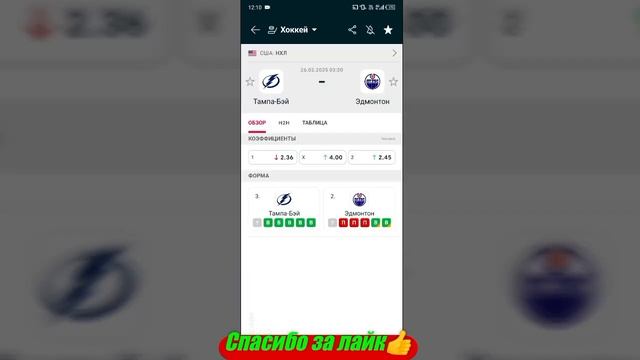 Вашингтон - Калгари / Тампа-Бэй - Эдмонтон | Прогноз на м