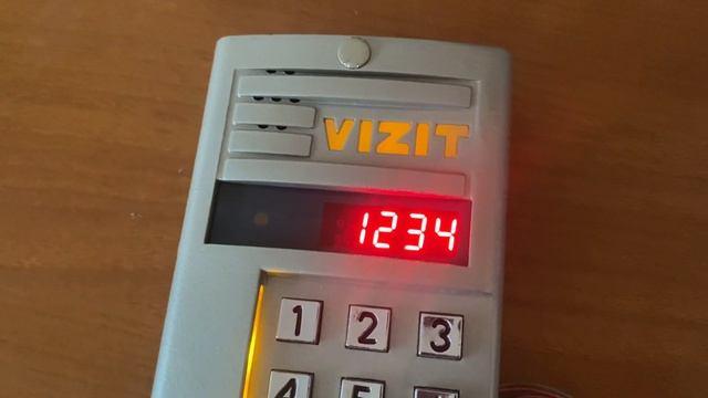 Тедофон-Vizit БВД-343 с блоком управления Vizit БУД-302