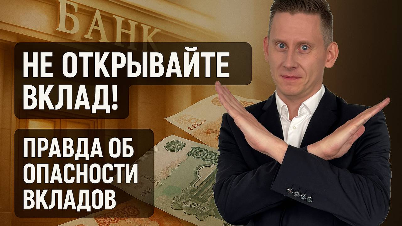 Не открывайте вклад! Обман на вкладах - обесценивание рублевых сбережений в 2025 году смотреть онлайн