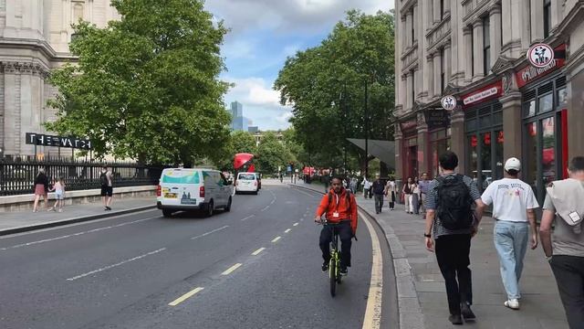London Walk 2025 | Charing Cross Station To London Bridge Station | 4K HDR