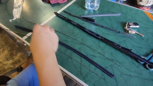 Гибридные щетки,замена на графитовую резинку.