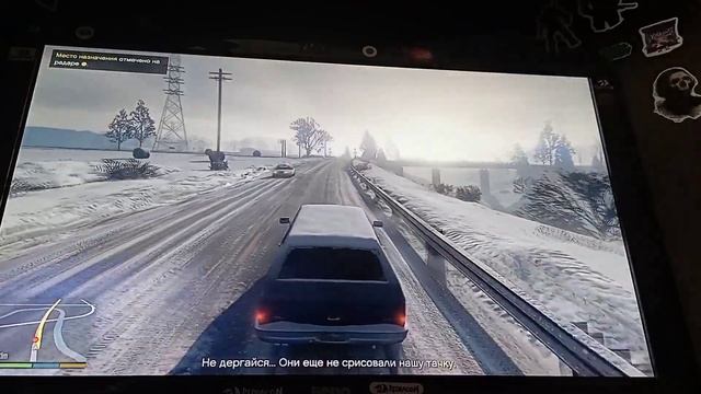первый запуск GTA 5 на моём ПК без комментариев