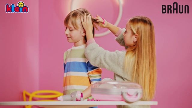 Іграшковий набір перукаря Klein з феном Braun (5855)