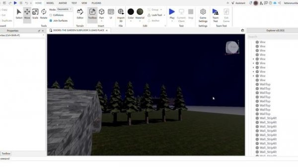 🔴Live - Building DOORS THE GARDEN SUBFLOOR Place Leaks