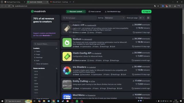 Как Скачать и Установить NeoForge для Майнкрафта | NeoForge Ма?
