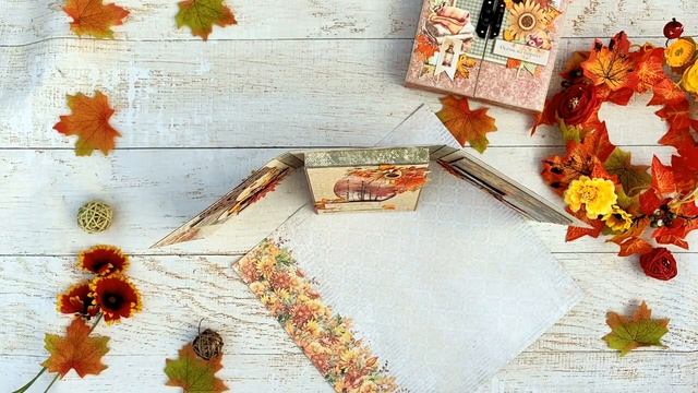 Альбом-фоторамка №252 "Осень на пороге" в коробке смотреть онлайн