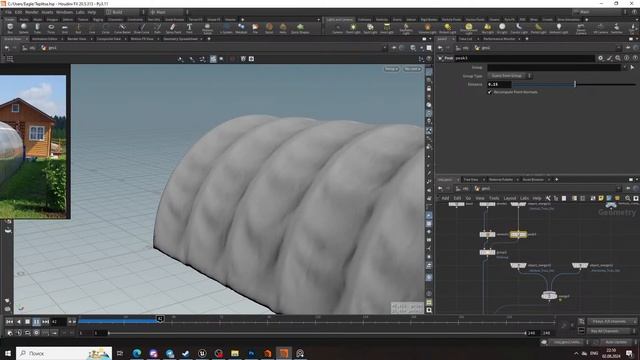 Создание игровой локации при помощи Houdini