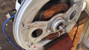 Двигатель от стиральной машины искрит из-за замыкания