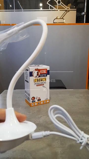 Світильник настільний HOROZ ELECTRIC LED ASLI 9W білий