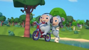 Бобр Добр Велосипед Мультфильм для детей