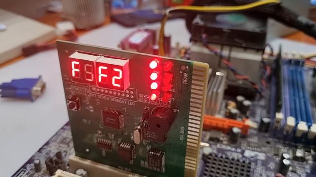 post карта PC Analyzer для диагностики материнских плат, процессоров и ОЗУ смотреть онлайн