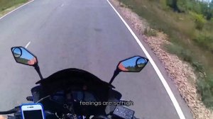 Racer Storm 300, поездка на спортбайке под песню.