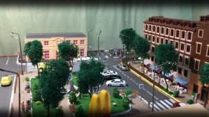 Диорама модель макет города