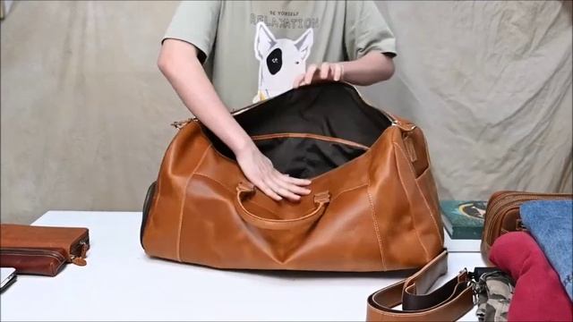 Кожаная дорожная сумка смотреть онлайн