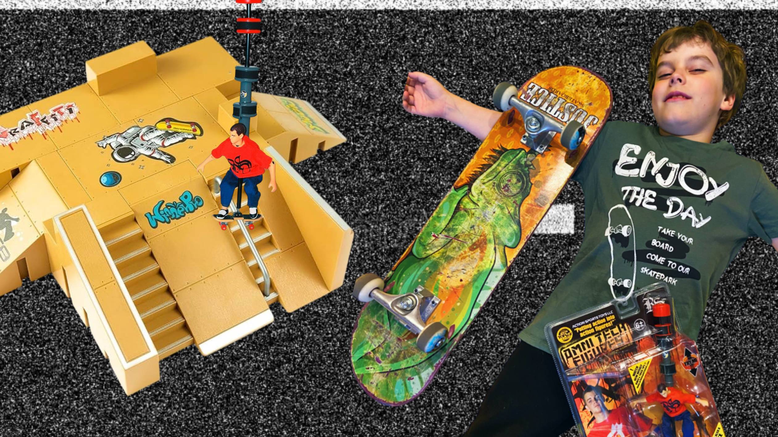 УПРАВЛЯЕМАЯ ФИГУРКА СКЕЙТЕРА И СКЕЙТПАРК ДЛЯ ФИНГЕРБОРДОВ/Omni Tech Action Figure Ryan Sheckler смотреть онлайн