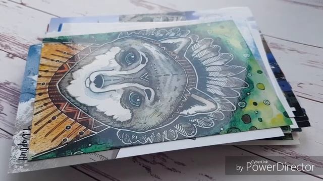 Обзор на почтовые открытки