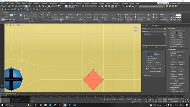 3ds max 2021 Iphone 16 Modeling 4-qism / 3ds max 2021 Моделирование Iphone 16. Час?