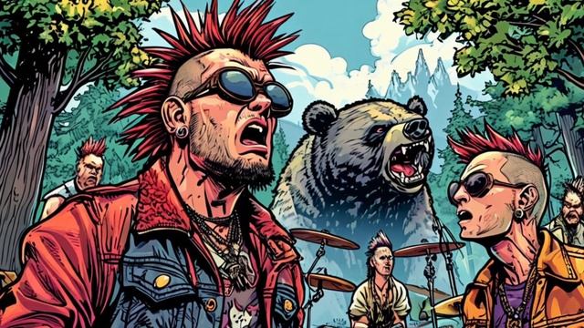 Весенний Лес Punk-Rock version by Suno Ai