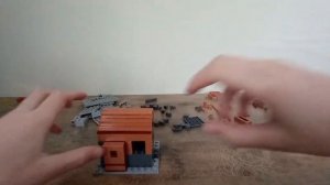 я собрал 1 и 2 часть лего майнкрафт деревня жителей! Ян ?