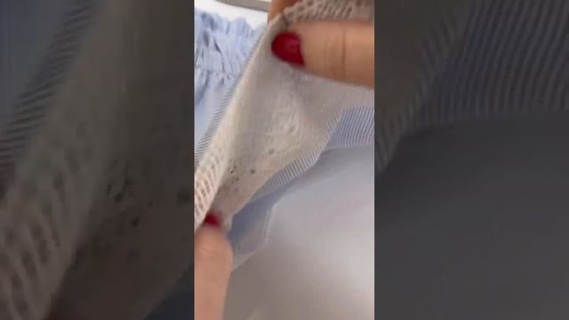 Красивый низ с кружевом без оверлока