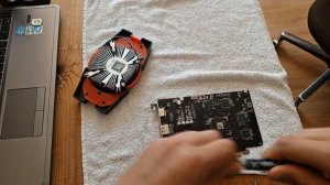 Как заменить ТЕРМОПАСТУ на примере видеокарты HD6670