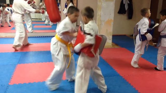 Работа в парах. Кекушинкай. часть 2. Осс!!!