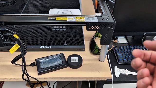 Запустили лазерный станок. Тестируем возможности #Atomst