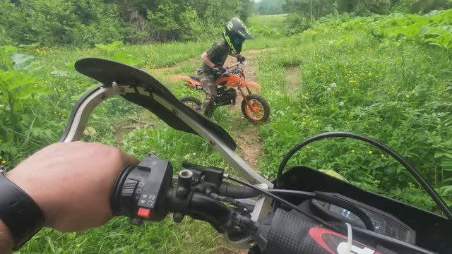 Хард Эндуро по детски