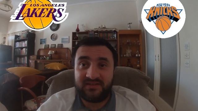 ЛЕЙКЕРС - НЬЮ-ЙОРК 101-99(ОТ) 12.5.2021 5:00 / Прогноз на НБА /Став смотреть онлайн