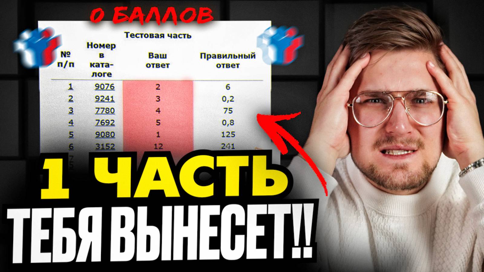 Этот Вариант Вынесет ЛЮБОГО! Я собрал Самый Сложный Вариант из Заданий прошлых ЛЕТ! смотреть онлайн