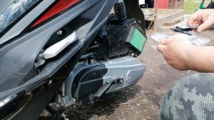 ремонт или доделка воздушного фильтра на скутере