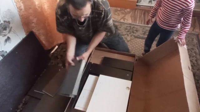 Распаковка —  Тумба Памир София 1000 2Д