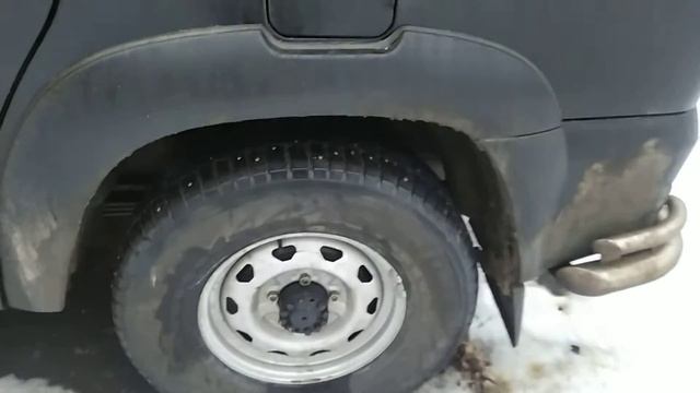 поставил зимнюю резину на свой УАЗ Патриот смотреть онлайн
