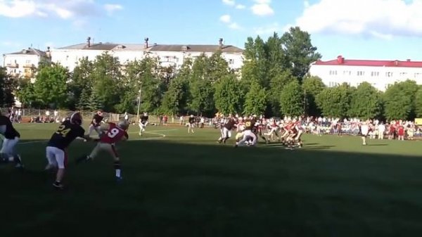 American Football   Litwins Минск vs Bruins Москва 26 05 2012 v2