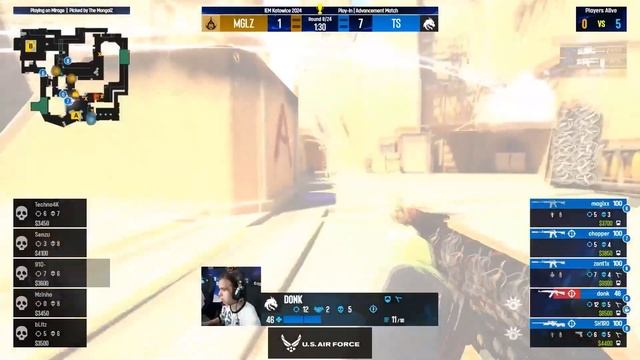 ДОНК (donk) - MVP IEM Катовице - ЛУЧШИЕ МОМЕНТЫ - HIGHLIGHTS / КС2 - CS2 смотреть онлайн