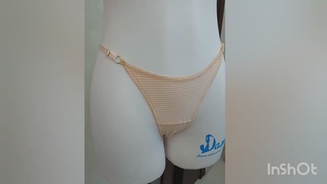 Шьем трусики танго. Выкройка в описании.