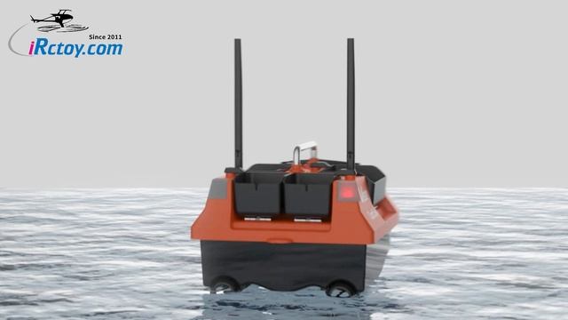 Прикормочный кораблик для рыбалки STEMKID Flytec V802 GPS