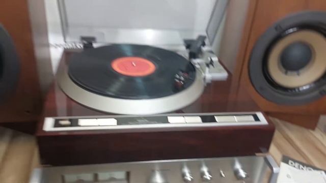 Проигрыватель Denon Dp-37f Акустика Diatone Ds-26Усилитель Trio Ka-75