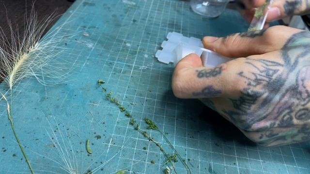 Custom floral keycaps | Кейкапы ручной работы + ASMR