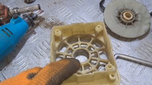 Газонокосилка   Alpina BL 380 E замена подшипников.