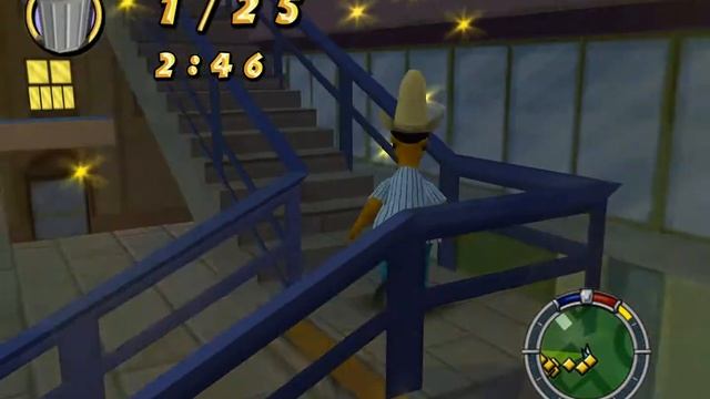 Прохождение игры Simpsons Hit And Run! 11 серия. ДВОРНИК АПУ!