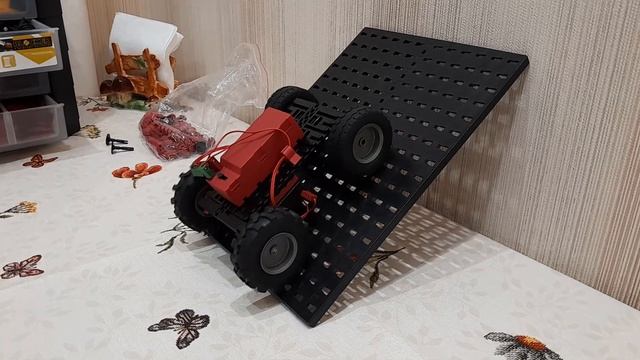 Fischertechnik испытание колес