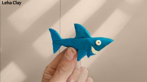 Как слепить Акулу из пластилина / Белая Акула из пластилина / как сделать Акулу